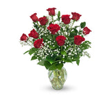 Decorated Rose Vase (1 Dozen)