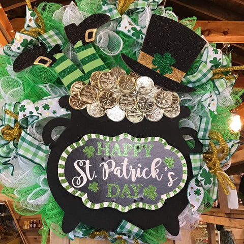 Wreath St Patrick’s Day